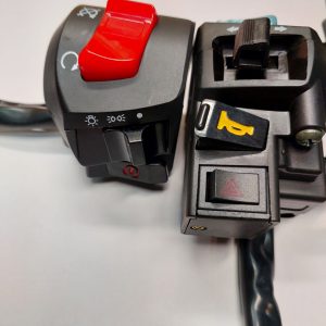 ست قلوه چپ و راست موتورسیکلت فلشردار چراغ سلام دار با کلید استارت