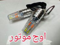 خرید چراغ پایه دار ۷ رنگ موتورسیکلت | نصب روی آینه + ضد آب