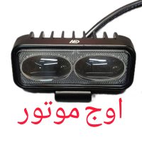 پرژکتور هشدار دولنز 24 ولت قرمز فلزی مناسب خودروهای سنگین