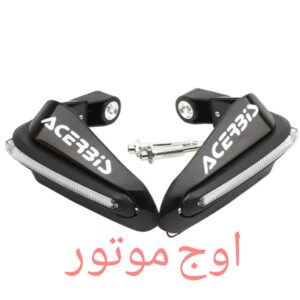 خرید و قیمت هندگارد چراغدار مشکی کراسی