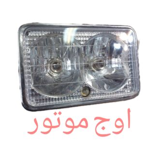 چراغ جلو کامل موتورسیکلت مدل دو لامپه