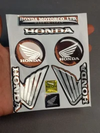 ست برچسب و ارم ژله‌ای پر هوندا (HONDA)